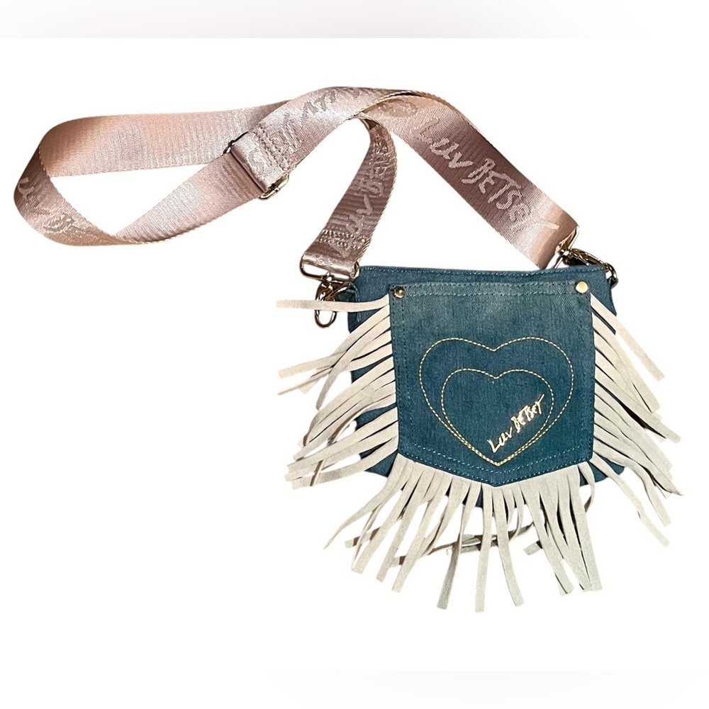 Luv Betsey Denim Mini Bag NWOT